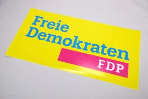 FDP-Shop, Ihr Werbemittelshop für Freie Demokraten (FDP) - Aufkleber &  Schilder